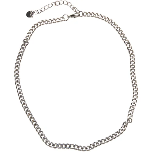 Urban Classics Small necklace Saturn Basic - silver color