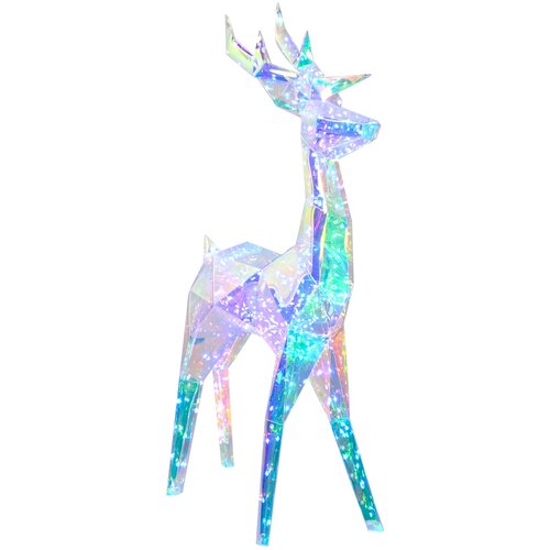  Prizmatični iridescentni LED sob &amp;Scaron;areni 48 x 19 x 86 cm Slike