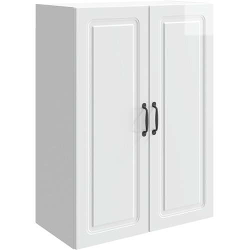 vidaXL Omara za steno Bela visok sijaj 66 x 34,5 x 90 cm, (5000246951) Cene