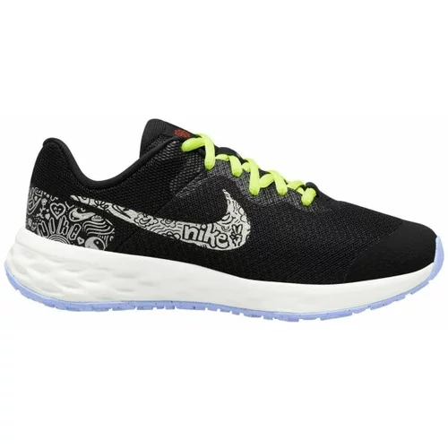 Nike REVOLUTION 6 NN JP Dječje tenisice za trčanje, crna, veličina 40