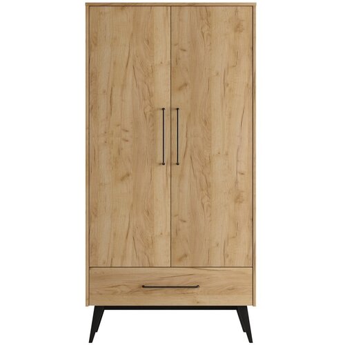 Pinio Dječja garderoba u dekoru bukve u prirodnoj boji 100x200 cm Retro – Cijene
