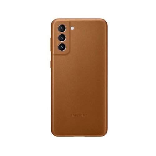 Samsung original usnjen ovitek ef-vg996lae za galaxy s21 plus g996 - zaščita zadnjega dela - rjav Cene