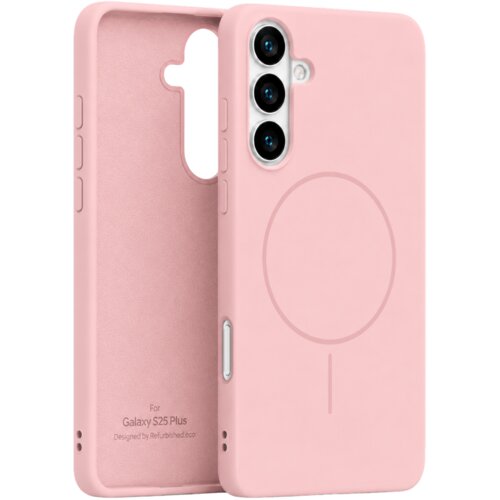  velvet touch magsafe maska za samsung galaxy S25 plus - roze Cene