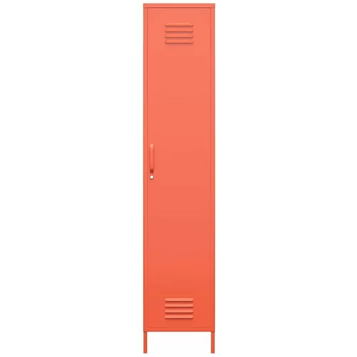 Støraa Oranžna kovinska omara Cache, 38 x 185 cm