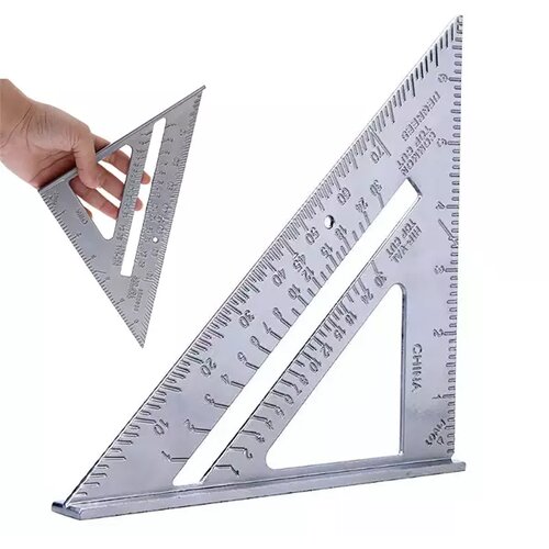  aluminijumski stolarski trougao vinkla 12 inča Slike