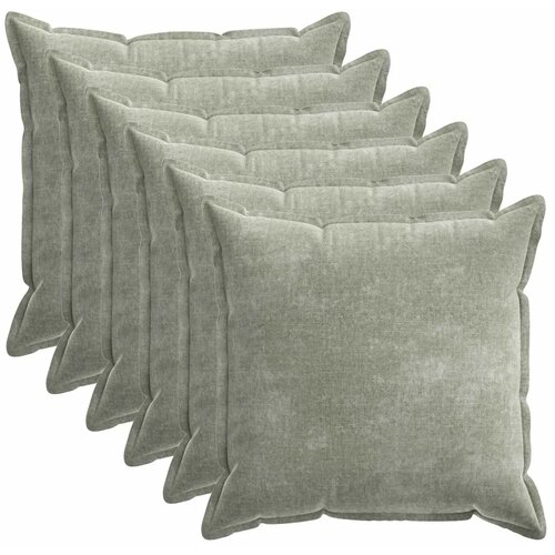  Presvlaka za jastuk 6 kom. HOUTEN Zelena 55 x 55 cm - Zelena 55 x 55 cm 6 Slike