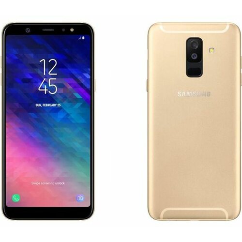 Samsung Galaxy A6+ 2018 Zlatna (A605) 6.0'' 1080 x 2220 4GB RAM 16 MP mobilni telefon Slike