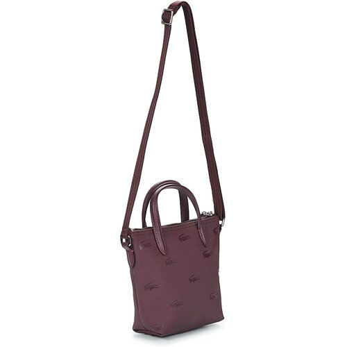 Lacoste Torbe za čez ramo Mini cabas zipp&amp;eacute; L.12.12 Holiday Bordo Slike