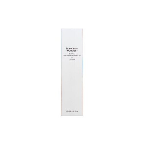 Haruharu Wonder Black Rice Triple AHA Gentle Cleansing Gel nježni gel za čišćenje s hidratantnim učinkom 100 ml Cene
