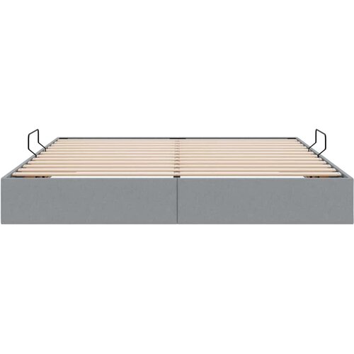  Krevet s od storage Svijetlo siva 180 x 200 cm tkanina Slike