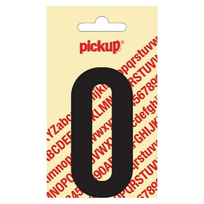 Pickup Samolepilni listki (Motiv: O, Črne barve, Vi&scaron;ina: 90 mm) Cene