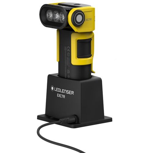 LED LENSER EXC7R ATEX, Ročna polnilna svetilka, s polnilno postajo, črno/rumena, (20832911) Cene