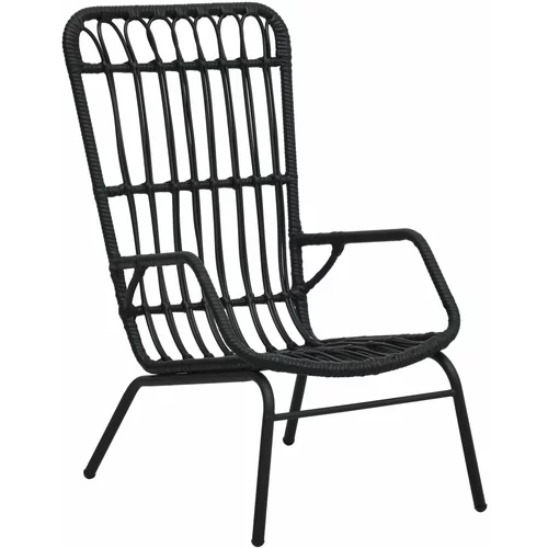  stolica od poliratana crna