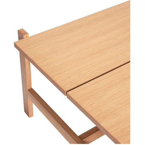 H&amp;uuml;bsch Mizica z mizno plo&amp;scaron;čo v hrastovem dekorju v naravni barvi 80x80 cm Dash &amp;ndash; Slike
