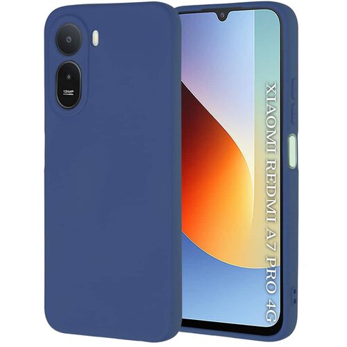 Techsuit SoftFlex silikonska maska za Xiaomi Redmi A7 Pro 4G &ndash; Navy plava Cijene