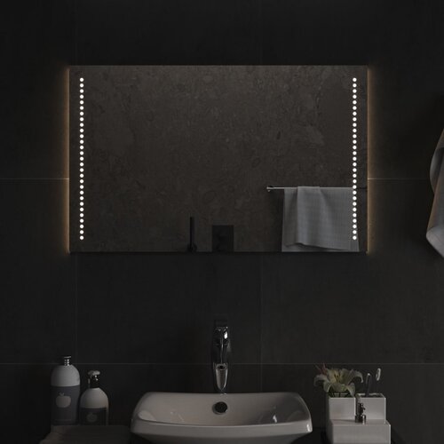 vidaXL led kopalniško ogledalo 80x50 cm Cene