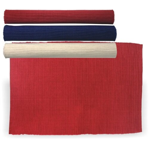  Namizni podstavek bombažni 33x48 cm PROMOCIJA - TEMNO MODER Cene