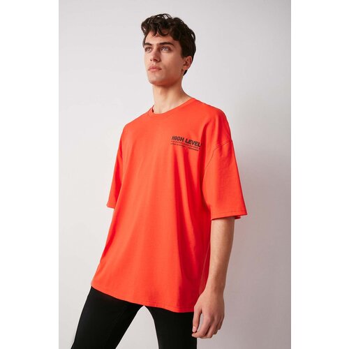 Grimelange High Oversize Red T-shirt Slike