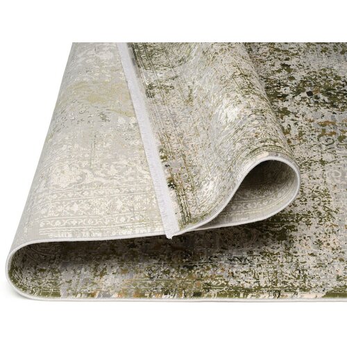 Dieter Knoll TKANA PREPROGA Avignon 200/290 cm tkano siva, zelena Slike