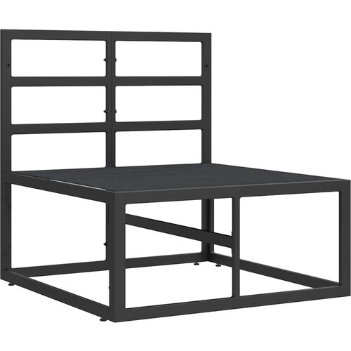  namje&amp;scaron;taj Crna i antracit 70 x 71,5 x 71 cm Metal Slike