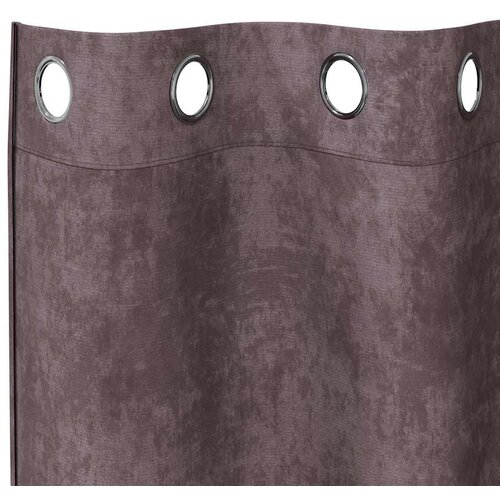  Bar&amp;scaron;unaste zavjese sa zavjesama 2 pcs Smeđa 260 x 140 cm Bar&amp;scaron;un Slike