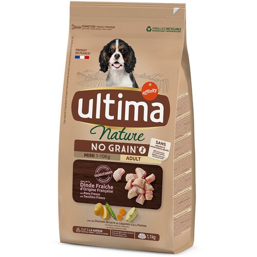  Ultima Nature No Grain Mini Adult puran - Varčno pakiranje: 3 x 1,1 kg Cijene