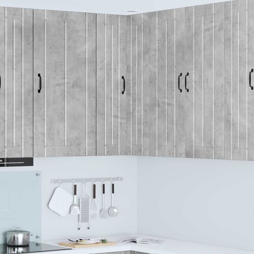  Zidni kutni ormar Lucca Betonska siva 57 x 57 x 100 cm Cijene