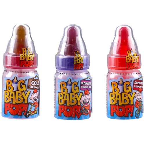 Bazooka Big Baby Pop, lizalica, miks, 32g Cene