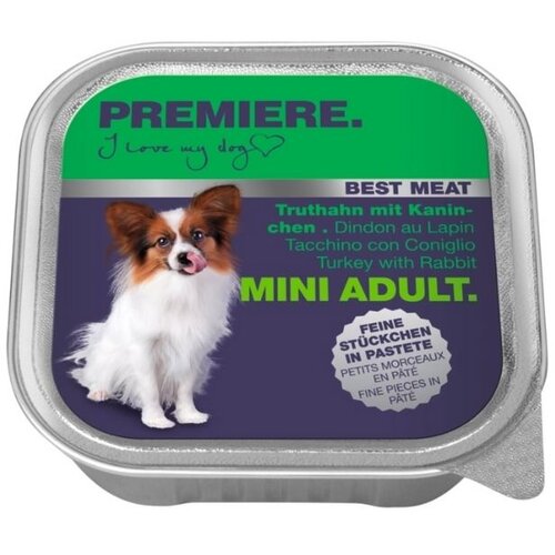 Premiere Dog Best Meat Adult Mini Puran/Kunec 100g ALU-pak Cene