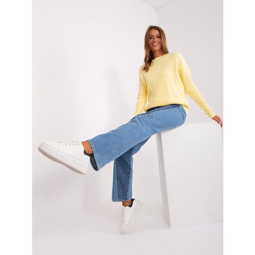 Wool Fashion Italia Sweater-AT-SW-2338.14P-Light Yellow Cijene