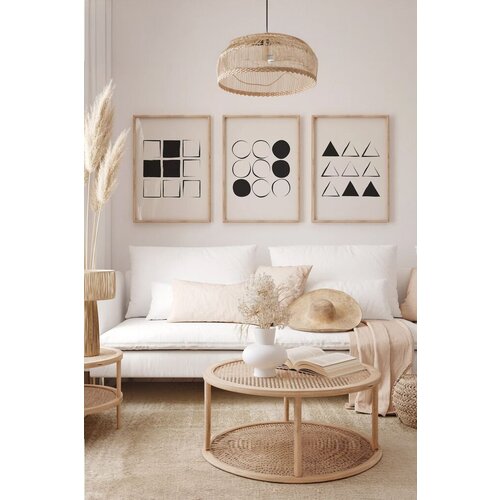 Wallity slika 3Dartsoho34, 3 dela, 33 x 48 cm Slike