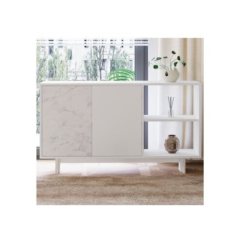 Hanah home konzola ravello white marble Cene