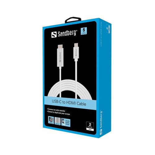 Sandberg Kabl USB C - HDMI 4K 136-21 Slike