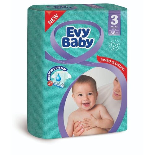Evy Baby Pelene 3, Jumbo, 5-9 kg, 68/1 Slike