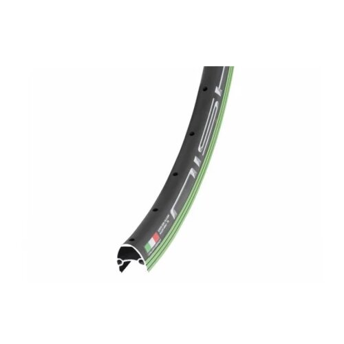  Obruč 26x1.5 alu dupli crni anodizirani zelena linija Slike