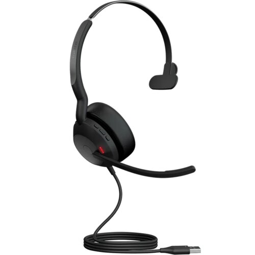 Jabra Evolve2 50, usb c/a, ms mono Slike