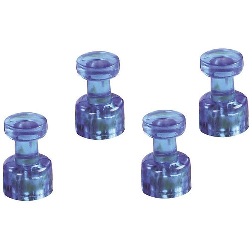 magnetoplan Stožčast magnet, Ø 18 mm, DE 48 kosov, temno modre barve Cene