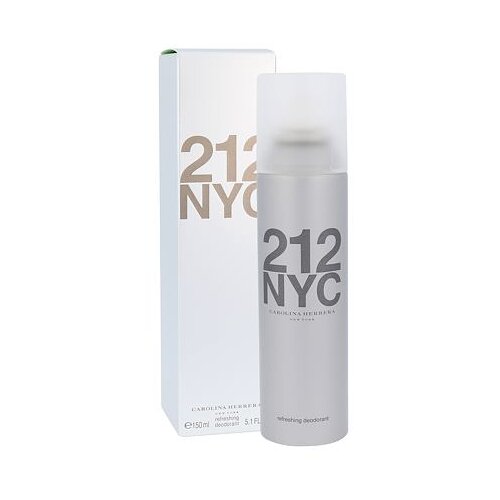 Carolina Herrera 212 NYC deodorant v spreju brez aluminija 150 ml za ženske Cene