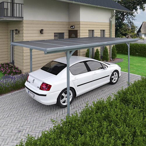 SPACEMAKER nadstre&amp;scaron;nica za auto Verona (5 x 2,97 m, Visina ulaza: 2,1 m, Opterećenje snijega: 100 kg/m&amp;sup2;) Slike