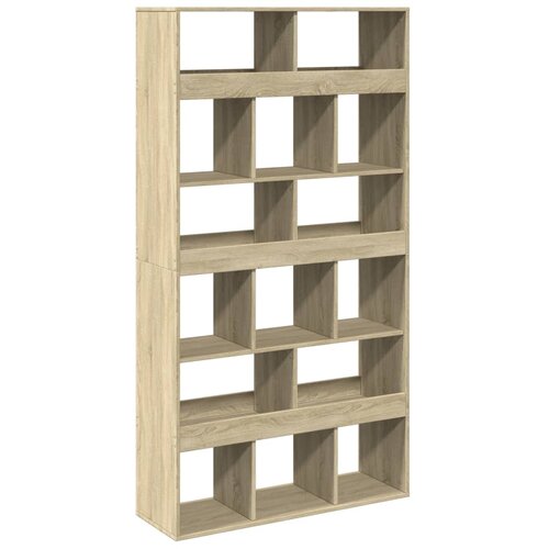 Maison Chic Knjižna omara - Knjižni regal sonoma hrast 100x33x187,5 cm inženirski les, (21725017) Cene