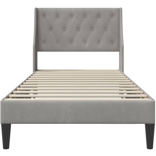  Krevetna konstrukcija Svijetlo siva 90 x 190 cm Bar&amp;scaron;un Slike