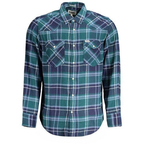 Wrangler MU&amp;Scaron;KA KO&amp;Scaron;ULJA S DUGIM RUKAVIMA - ZELENA Slike