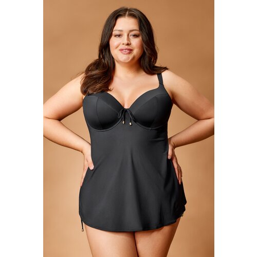 Astratex Zgornji del tankini kopalk Harper Black Plus Cene