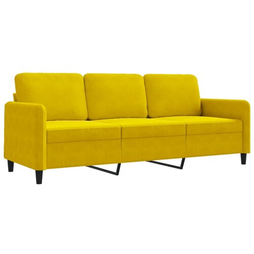 Maison Chic kavč - Sofa - Kanape rumen 180 cm žamet, (21726837) Cene