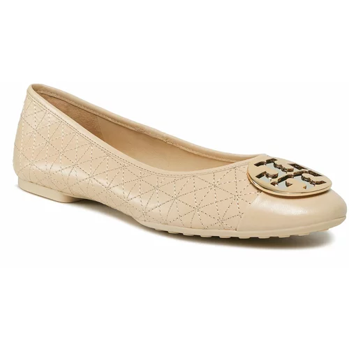 Tory Burch Balerinke Claire Quilted Ballet 156810 New Porcelain 100