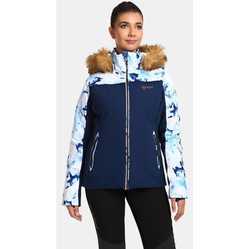 Kilpi Women&amp;#039;s ski jacket with integrated heating LENA-W Dark blue Slike