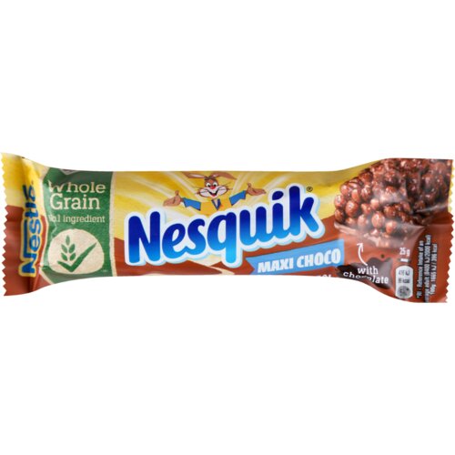 Nesquik Maxi Choco žitna pločica 25g / XXL pakiranje od 16 komada Cene