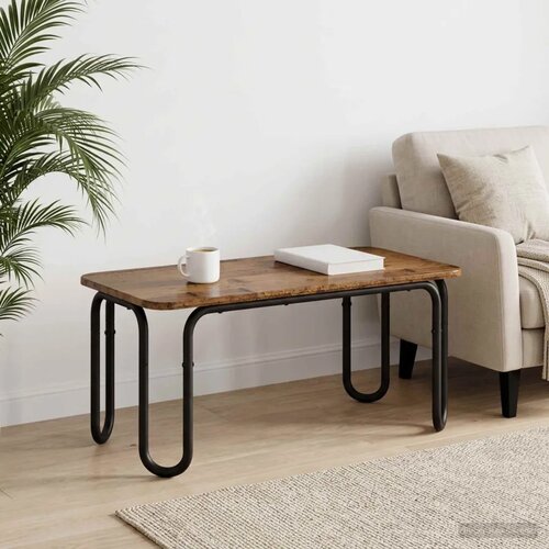  Stolić za kavu Staro drvo 79 5 x 40 x 36 cm Konstruirano drvo - Staro drvo 79 5 x 40 x 36 cm Cijene