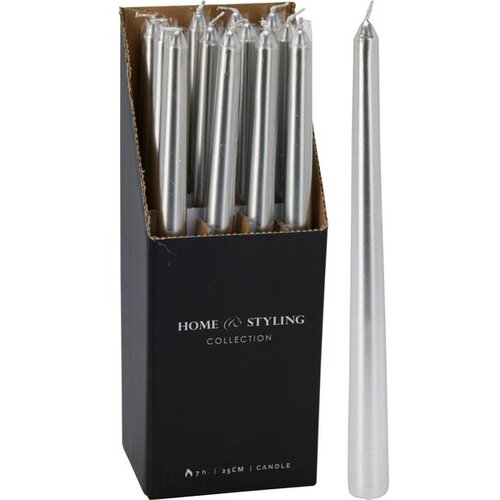  SVIJEĆA 25CM SREBRNA Cijene