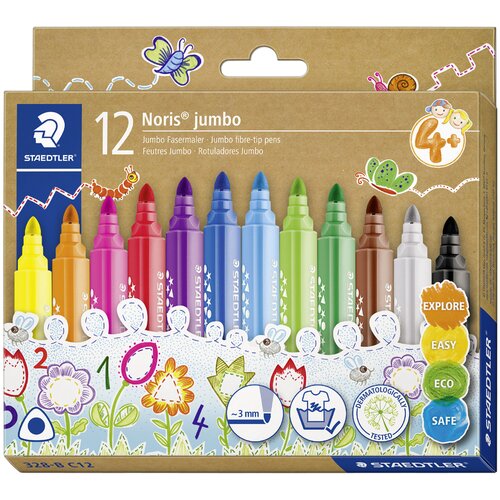 Staedtler fibro pero Noris jumbo, kartonska &amp;scaron;katla 12, (21655378) Slike